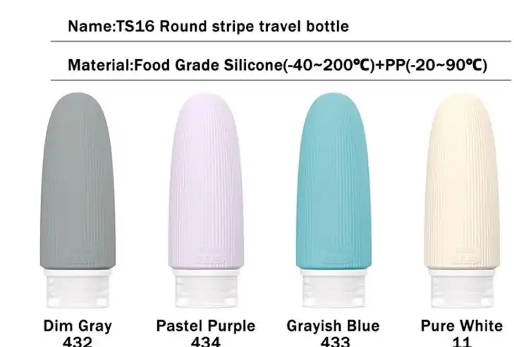 Silicone Refillable Toiletry Containers: FDA & LFGB Certification Guide